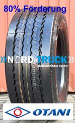 NEUREIFEN 355/50R22.5 OTANI OH-108, 156K, M+S, 3PMSF (Lenkachse / Trailer) 