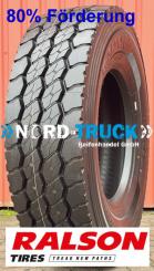 NEUREIFEN 315/80R22.5 161/157K 20PR TL M+S 3PMSF RALSON RAC55 All-Position ohne Laufrichtung) 