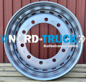 Stahlfelge Trailer Top 11.75x22.5 ET120, 10/335/281, MZ, ALV, 5000 kg, 26mm, ohne Konus 