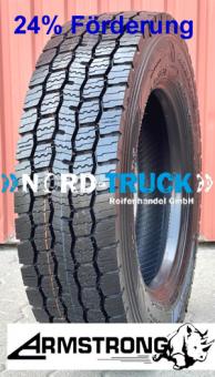 NEUREIFEN 205/75R17.5 ARMSTRONG ADR12 124/122M, 12PR, M+S, 3PMSF (Antriebsachse) ohne Laufrichtung 