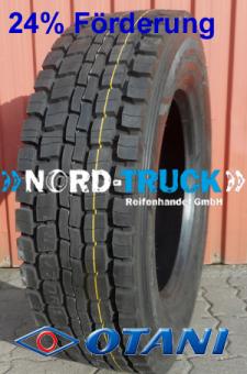 NEUREIFEN 245/70R19.5 OTANI OH-311 136/134L, 16PR, M+S, 3PMSF  (Antriebsachse) hergestellt 2020 