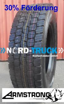 NEUREIFEN 265/70R19.5 ARMSTRONG ADR12 140/138M, M+S, 3PMSF, 14PR (Antriebsachse) ohne Laufrichtung 