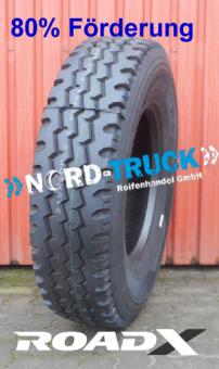 NEUREIFEN 315/80R22.5 RoadX AP866 156/153K, 20PR, M+S, 3PMSF (Lenkachse / Liftachse / Trailer / Antriebsachse) 