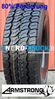 NEUREIFEN 385/65R22.5 ARMSTRONG AOM11 160K, 20PR, M+S, 3PMSF (Lenkachse / Trailer) *Bald wieder lieferbar, bitte vorbestellen 
