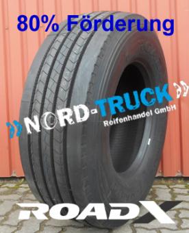 NEUREIFEN 385/65R22.5 RoadX DX670 164K, 24PR, M+S, 3PMSF (Lenkachse / Trailer) Hohe Traglast 