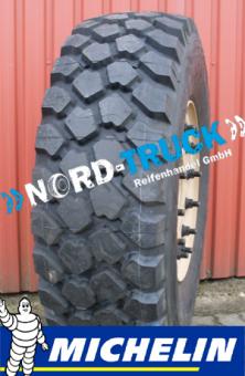 Komplettrad 395/85R20 XZL 168G (161J) MICHELIN neu (DOT-Ware 2008) montiert auf einer neuwertigen Felge 10.00x20, 10-Loch, schlauchlos, mehrteilig, ET120 